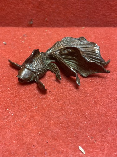 Bronze fish fantail - bronze,