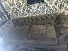 Grey Jewelled Chesterfield