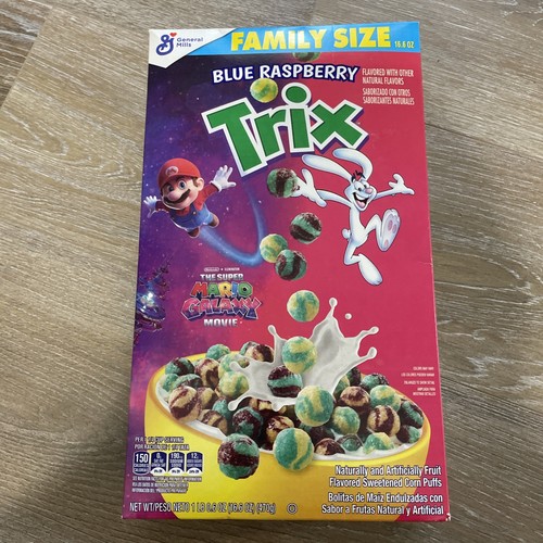 Trix breakfast cereal blue - breakfast,