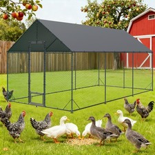 Large Metal Chicken Coop with