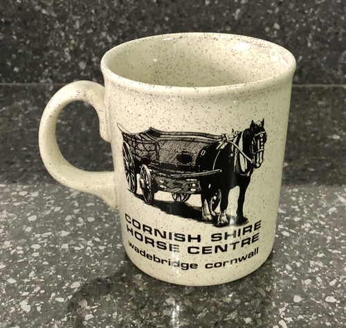 Cornish shire horse centre mug - shire,