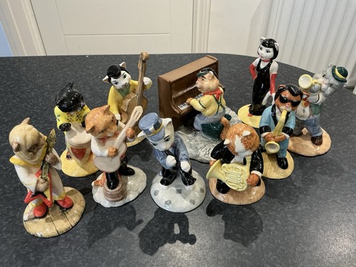 Beswick cats chorus complete - beswick, chorus.