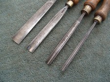 4 carving gouges, by Marples
