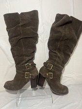 TORRID brown Suede Slouch