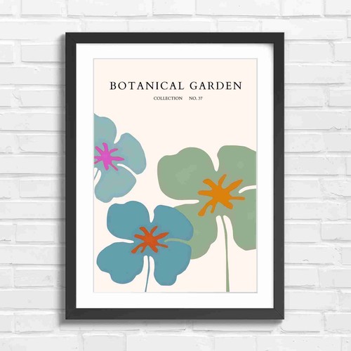 Botanical garden modern floral - botanical,