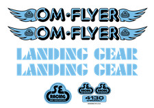 SE Racing "OM FLYER" decal set