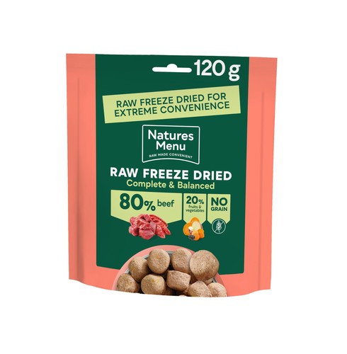 Raw freeze dried dog - raw,