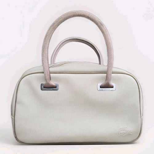 Lacoste handbag small khaki - handbag,