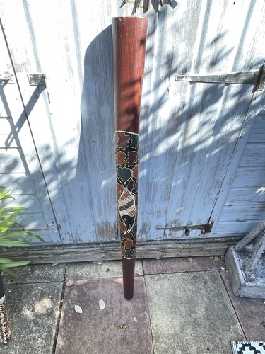 Vintage wooden aboriginal - vintage,
