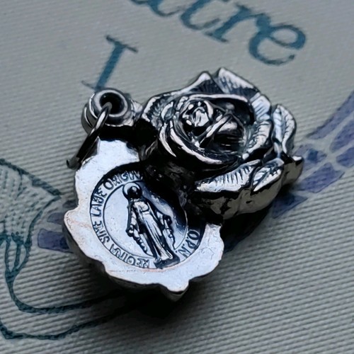 Catholic locket rose - catholic,