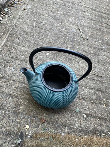 Vintage patina green cast iron - cast,