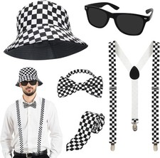 5pcs Party Suspenders Set, Ska