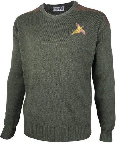 Pheasant embroidered shooting - pheasant,
