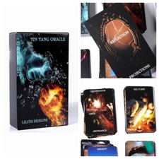 44Pcs Deck Spiritual Emotional Physical Planetary Cards Yin-Yang Tarot Cards