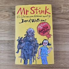 Mr Stink - Double Signed by David Walliams and Quentin Blake First Edition Hb