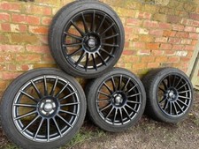 OZ Superturismo Dakar used 20in BMW X5 alloy wheels, Satin black, with tyres