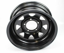Daihatsu Rocky / Fourtrak / Sportrak 16" Black 7" Modular Steel Wheel ET-30