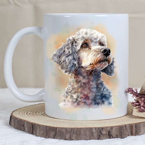 Pet dog mug watercolour - pet,