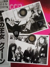 QUEEN Two MEGA RARE ORIGINAL UNPUBLISHED PHOTOS JAPAN TOUR 1975 FREDDIE MERCURY