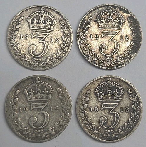 1912 king george 925 - 1912, v