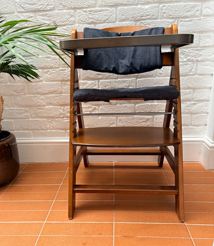 Hauck wooden baby high chair - hauck,