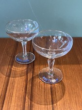 Pair of vintage 1950’s Babycham glasses