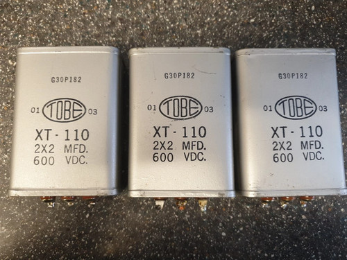 Joblot tobe x 2uf mfd - x,