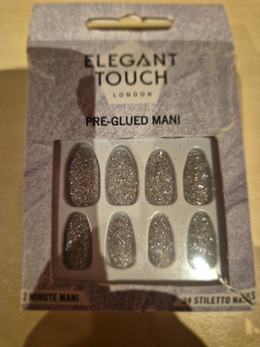 Elegant touch silver - touch, glitter