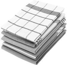 Cotton Notch Premium Cotton Tea Towels for Kitchen & Home - Soft, Absorbent & Du