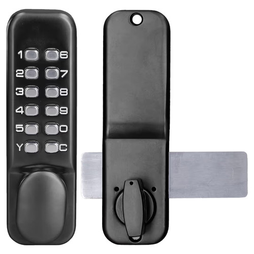 Mechanical push button door - mechanical,