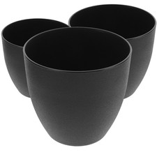  3 Pcs Big Flower Pots Outdoor