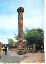 BAMFORTH TOPIGRAPHICAL POSTCARD YORKSHIRE ROMAN COLUMN YORK GOOD PLUS VERY GD