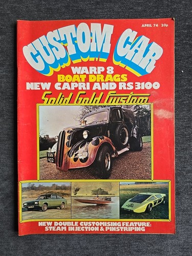 Custom car magazine - custom, 1974