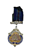 Sterling Silver Medal From the Royal Antediluvian order of buffaloes (11)