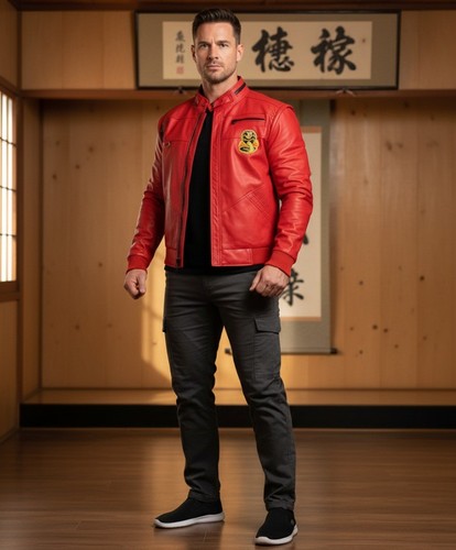 Johnny lawrence cobra kai red - johnny,