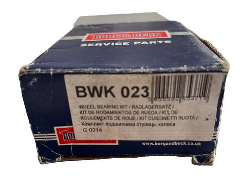 Borg beck bwk023 rear - borg,