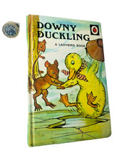 Book Ladybird Book Downy Duckling Vintage ra