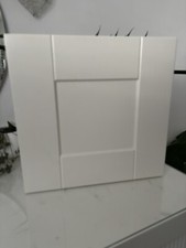 Square Cabinetry Door Shaker Style Cream Matte Shade