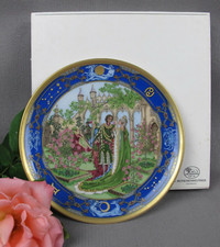 Hutschenreuther Plate Love for All Seasons "Affection" by Hallett. Boxed. VTG