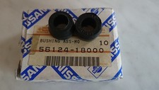 Datsun 1200 Coupe B110, rear lower shock absorber bushes, new genuine pair. 