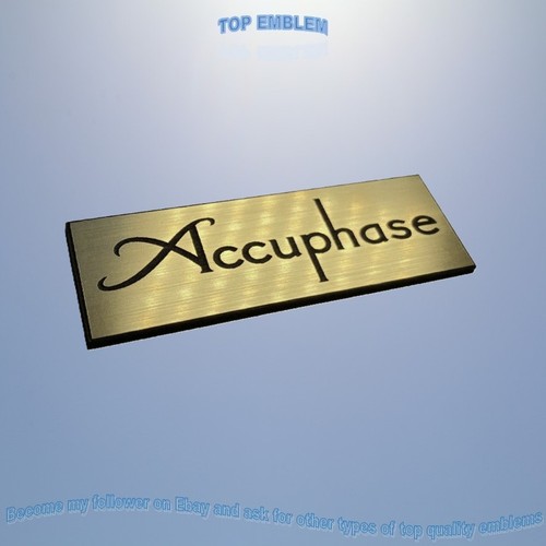 Accuphase emblem badge - emblem,