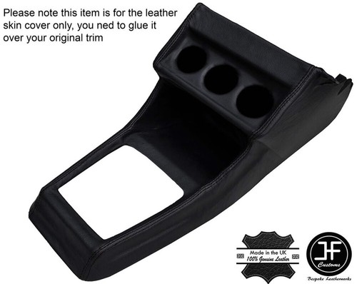 Black stitching centre console - centre,