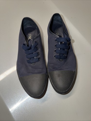 Prada men low top leather - prada, men’s