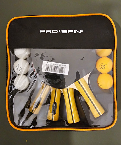 Pro spin table tennis paddle - pro,