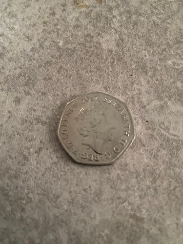 2017 50p coin elizabeth - elizabeth, ii