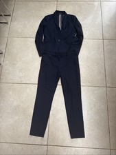 Next Tailored Navy Trouser Suit Size 10
