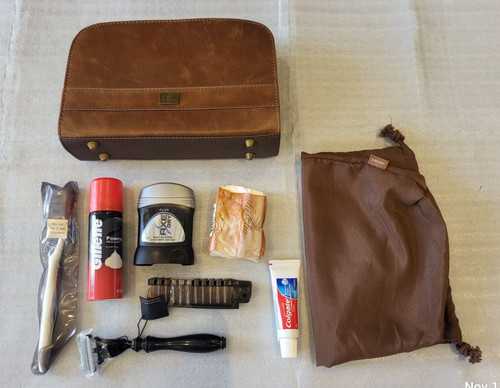 Emirates first class amenity - first,