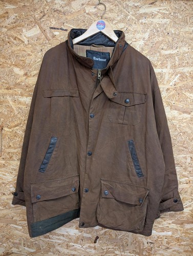 Barbour bushman brown wax - barbour,