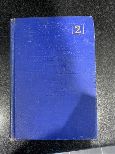 Stone justices manual - stone’s,