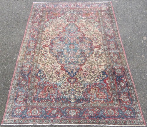Distressed antique oriental - distressed,